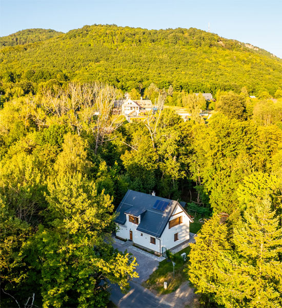 Chata Barborka pod Sitnom - exteriér